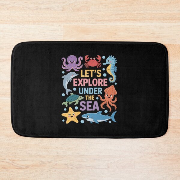 Item preview, Let's Explore Under The Sea Back to School Student Teacher designed and sold by RonnasJackson.