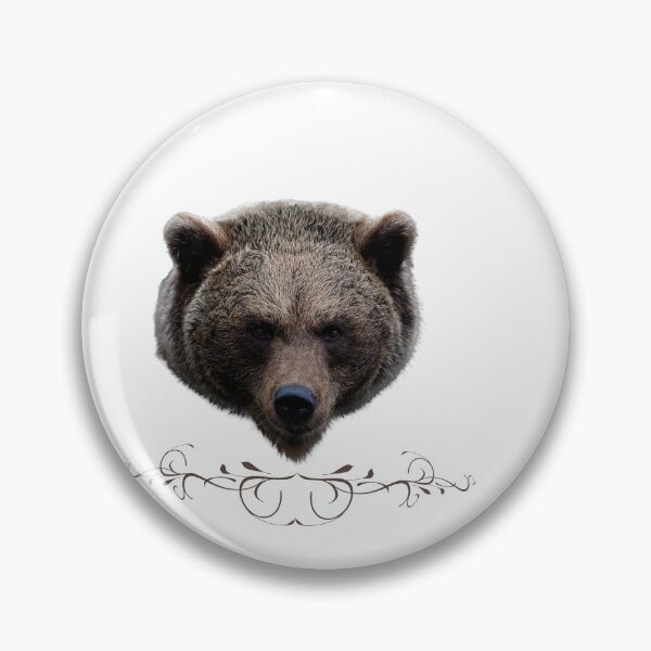 Item preview, Bear Head with Birds – Minimal Logo designed and sold by Dotadoari.