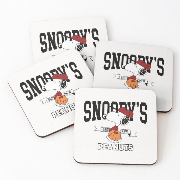 Item preview, Snoopy Baseball Ground Crew Vintage Athletic Style designed and sold by shopmamabite.
