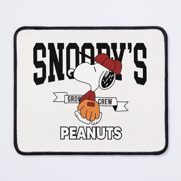 Item preview, Snoopy Baseball Ground Crew Vintage Athletic Style designed and sold by shopmamabite.