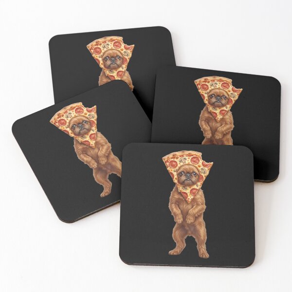 Item preview, Funny Brussels Griffon Pizza Meme Dog Mom Dad Lover designed and sold by TerryConnells.
