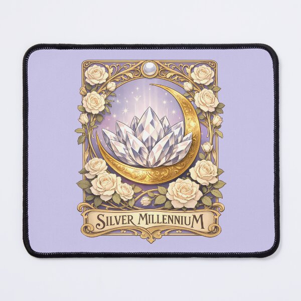 Item preview, Celestial Art Nouveau Crystal Moon designed and sold by agearb.