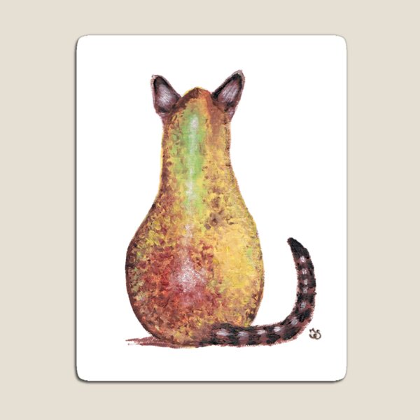 Birnenkatze Magnet