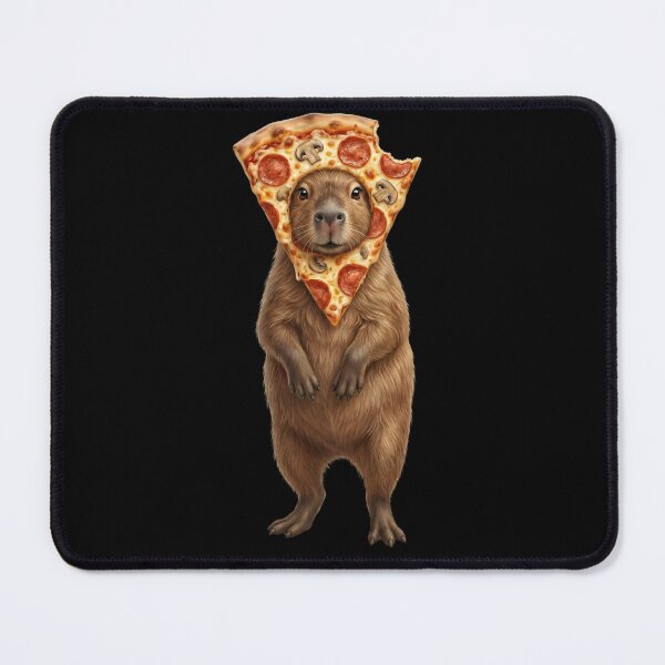 Item preview, Funny Capybara Pizza Meme Animal Lover designed and sold by TerryConnells.