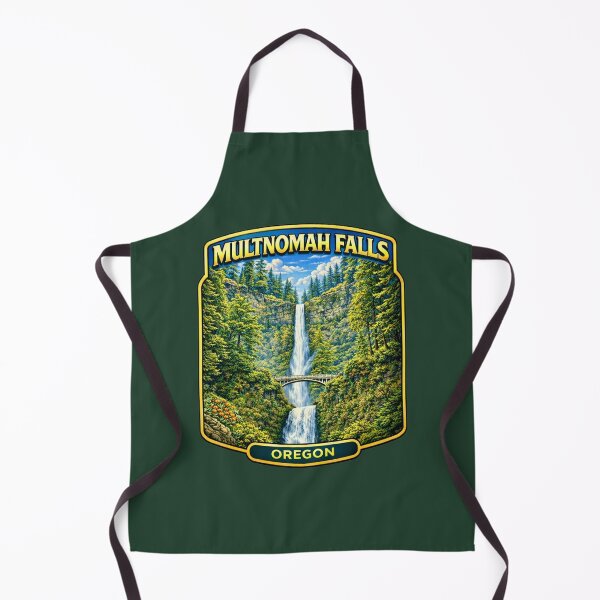 Item preview, Multnomah Falls, Oregon - Columbia River Gorge Waterfall designed and sold by Myra365Art.