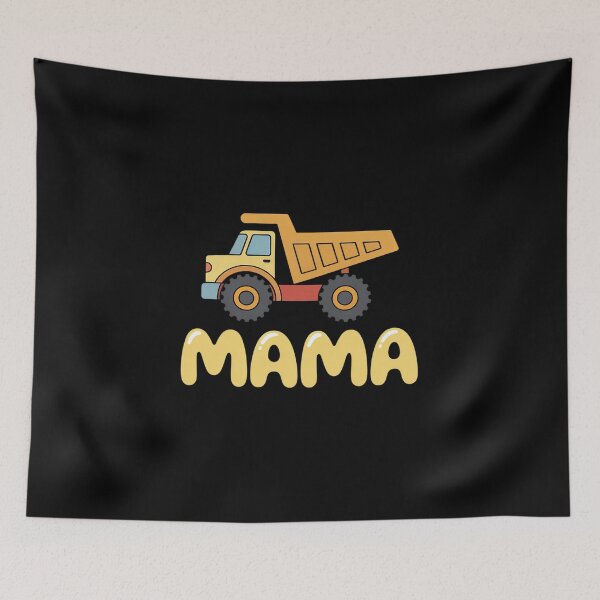 Item preview, Mama Construction Excavator Kids Matching Family Party designed and sold by RonnasJackson.