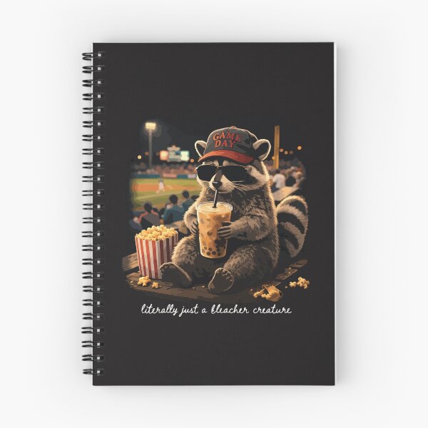 Item preview, Bleacher Creature Raccoon Funny Baseball Mama Game Day Design designed and sold by kiralynstration.