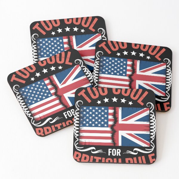 Item preview, Too Cool For British Rule USA Flag America 4th Of July designed and sold by creatinkhavnica.