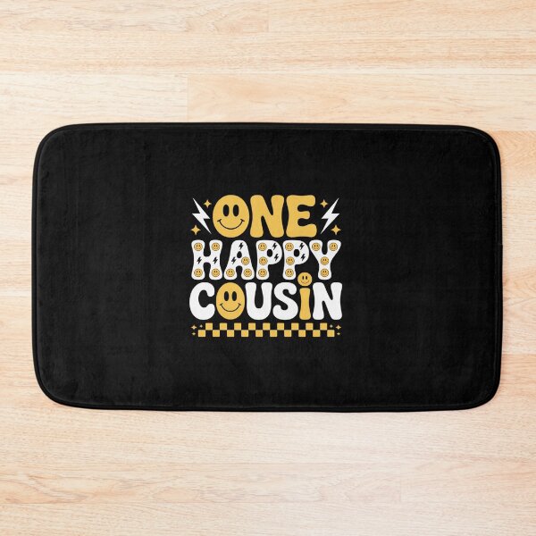 Item preview, One Happy Cousin 1st Smile Face Birthday Family Matching designed and sold by RonnasJackson.