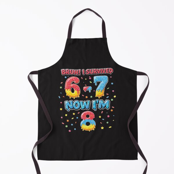 Item preview, Bruh I Survived 6 7 Now I’m 8 Funny 8th Birthday Boy Meme Design designed and sold by kiralynstration.