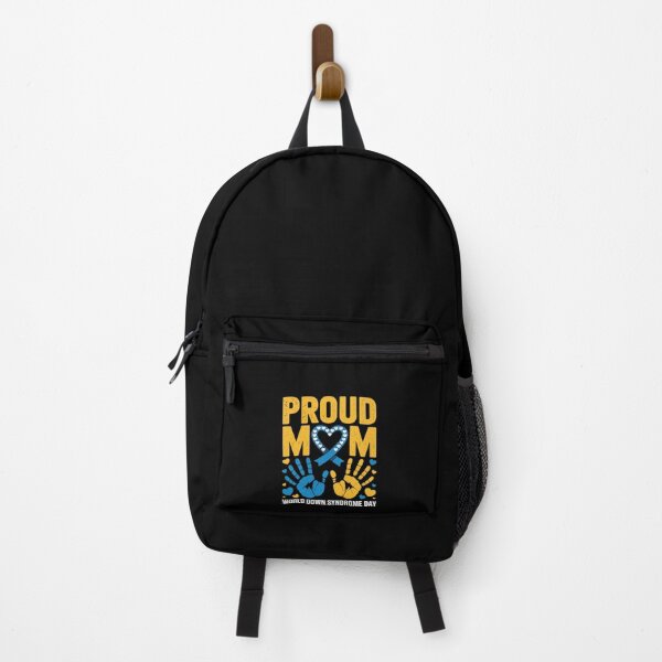 Item preview, Proud mom world down syndrome awareness day ribbon designed and sold by RonnasJackson.