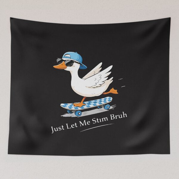 Item preview, Just Let Me Stim Funny Goose Autism Awareness Kids Design designed and sold by kiralynstration.