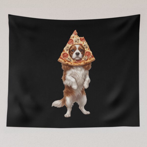 Item preview, Funny Cavalier King Charles Spaniel Pizza Meme Dog Mom Dad Lover designed and sold by TerryConnells.