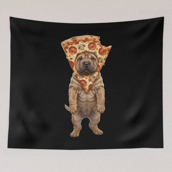 Item preview, Funny Chinese Shar Pei Pizza Meme Dog Mom Dad Lover designed and sold by TerryConnells.