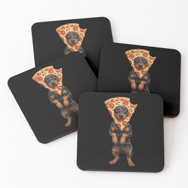 Item preview, Funny Doberman Pinscher Pizza Meme Dog Mom Dad Lover designed and sold by TerryConnells.