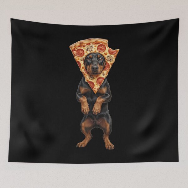 Item preview, Funny Doberman Pinscher Pizza Meme Dog Mom Dad Lover designed and sold by TerryConnells.