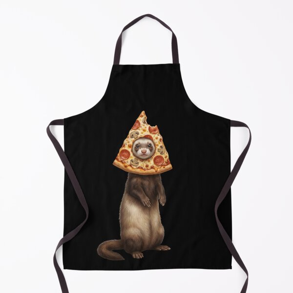 Item preview, Funny Ferret Pizza Meme Animal Lover designed and sold by TerryConnells.