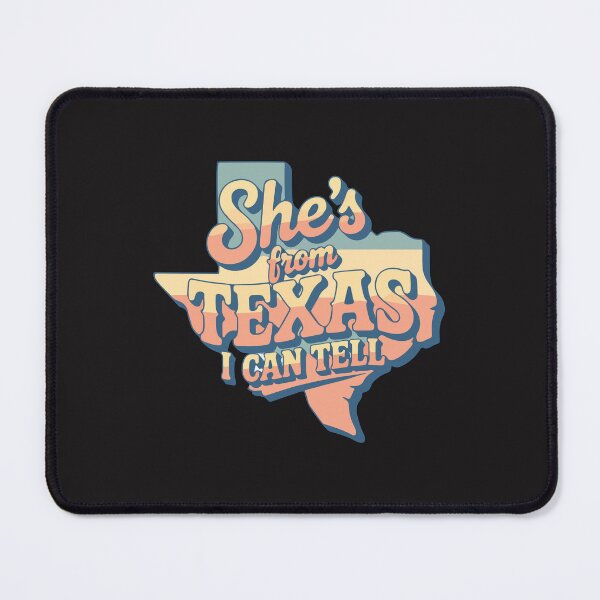 Item preview, She’s From Texas Funny Texas Girl Southern Pride Design designed and sold by kiralynstration.