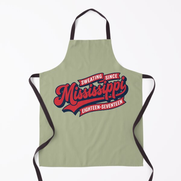 Item preview, Vintage Mississippi Retro Script Sweating Since 1817 Humidity Humor designed and sold by Cozy-Old-Pub.