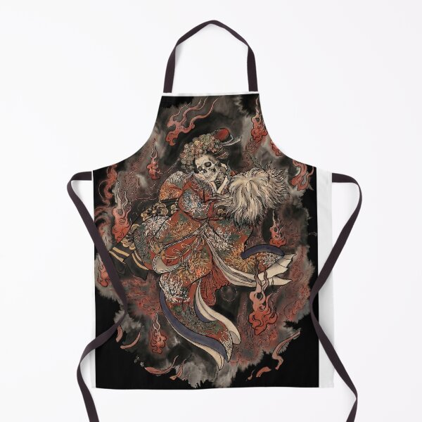 Item preview, UkiyoeRemix#4 Yurei Soul (幽魂) Japanese Ghost Skull Art designed and sold by kikunoT.