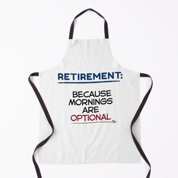 Item preview, Funny Retirement Quote Retirement: because mornings are optional designed and sold by TeeArtWorld.