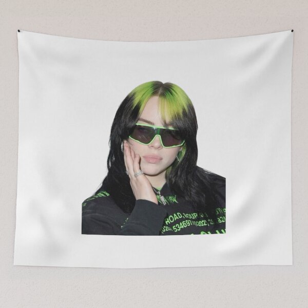 Item preview, green roots Billie Eilish Photo designed and sold by Crealice.
