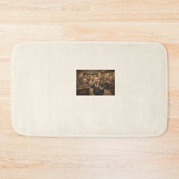 Item preview, Piggy Bank Money Saving Funny Design designed and sold by Hornace88studio.
