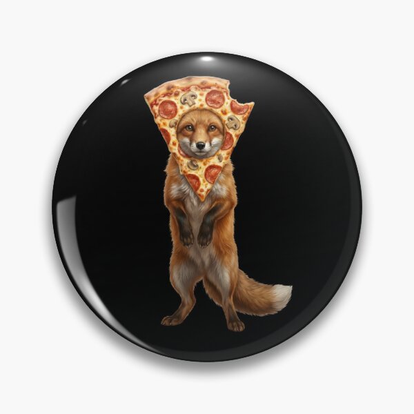 Item preview, Funny Fox Pizza Meme Animal Lover designed and sold by TerryConnells.