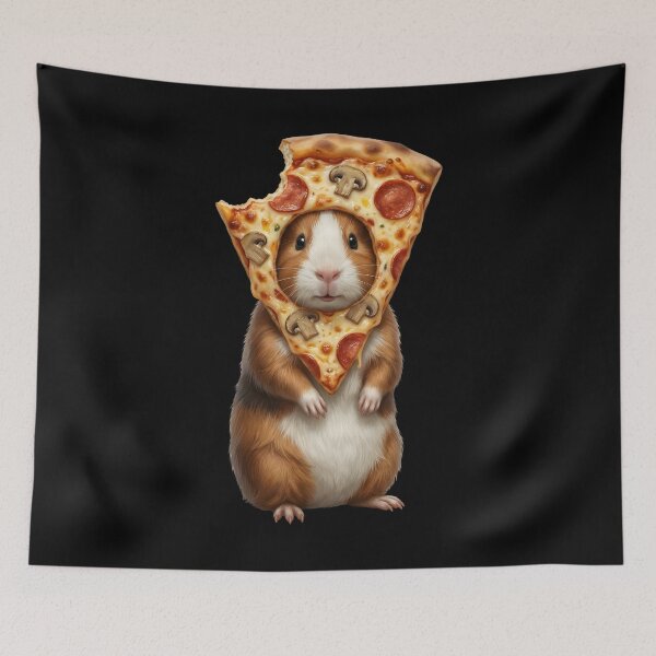 Item preview, Funny Guinea Pig Pizza Meme Animal Lover designed and sold by TerryConnells.