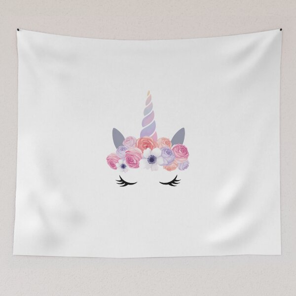 Item preview, Pink Unicorn Halloween Face Unicorn Birthday Party designed and sold by VENOM0RIOT.