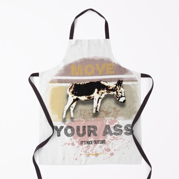 Item preview, Move Your Ass – Funny Donkey Motivational Graphic designed and sold by ChiaraPagani.