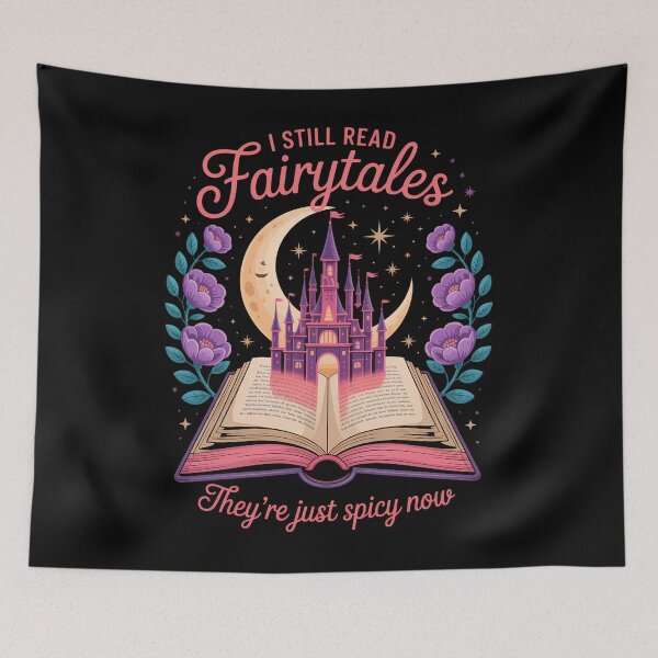 Item preview, Spicy Fairytales Fantasy Romance Book Lover designed and sold by creatinkhavnica.