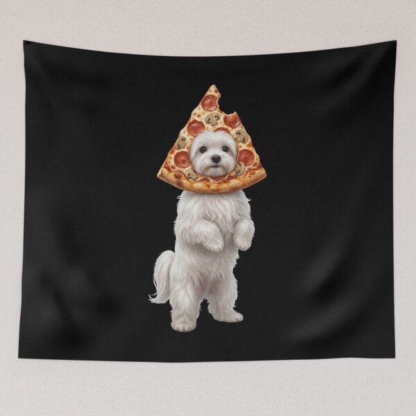 Item preview, Funny Maltese Pizza Meme Dog Mom Dad Lover designed and sold by TerryConnells.