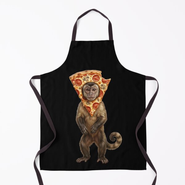 Item preview, Funny Monkey Pizza Meme Animal Lover designed and sold by TerryConnells.