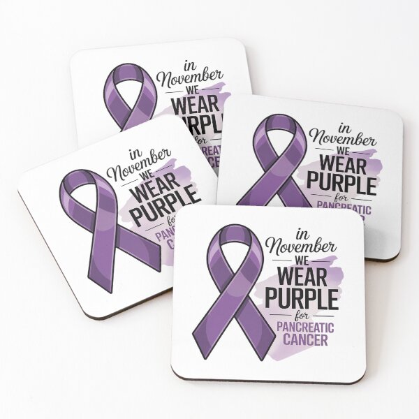 Item preview, Pancreatic Cancer In November We Wear Purple Pancreatic Cancer Awareness designed and sold by papertaless.