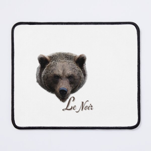 Item preview, Le Noir – Bear Head Minimal Logo designed and sold by Dotadoari.