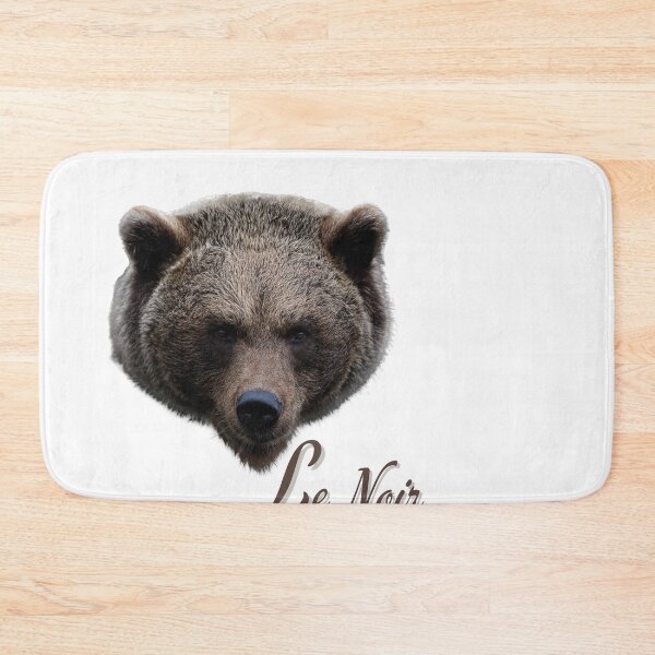 Item preview, Le Noir – Bear Head Minimal Logo designed and sold by Dotadoari.