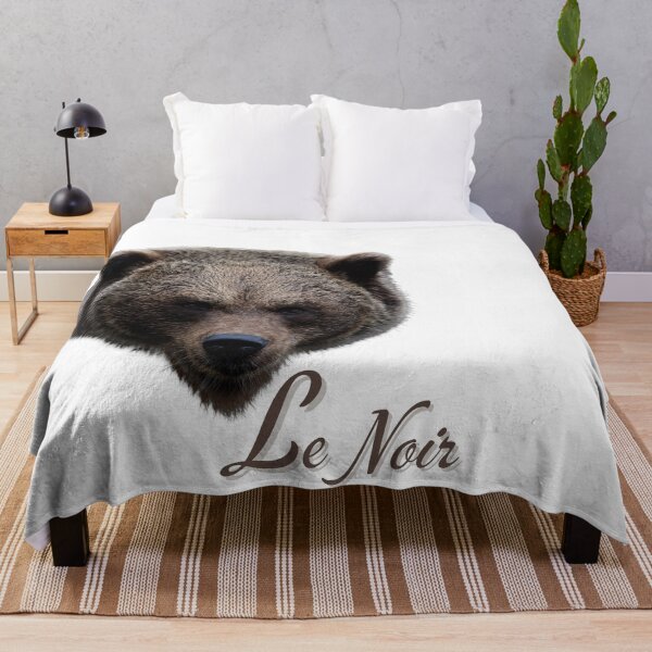 Item preview, Le Noir – Bear Head Minimal Logo designed and sold by Dotadoari.