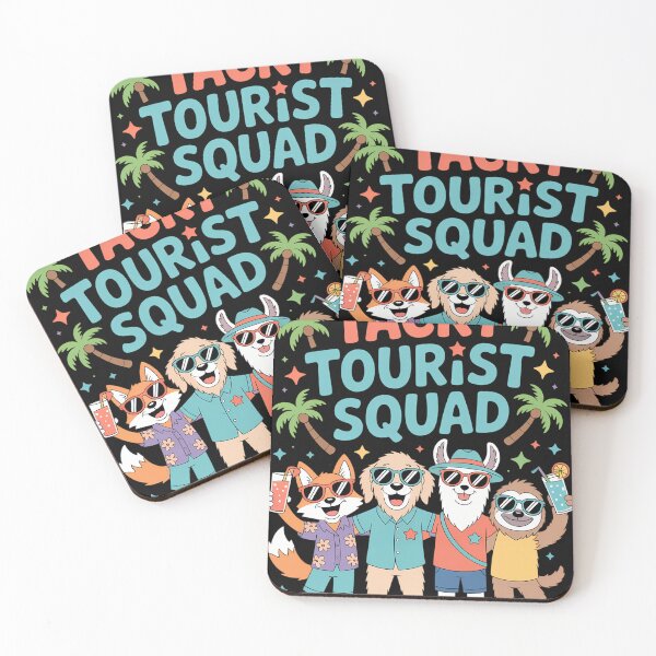 Item preview, Tacky Tourist Squad Funny Summer Vacation designed and sold by creatinkhavnica.