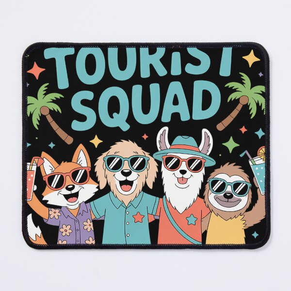 Item preview, Tacky Tourist Squad Funny Summer Vacation designed and sold by creatinkhavnica.