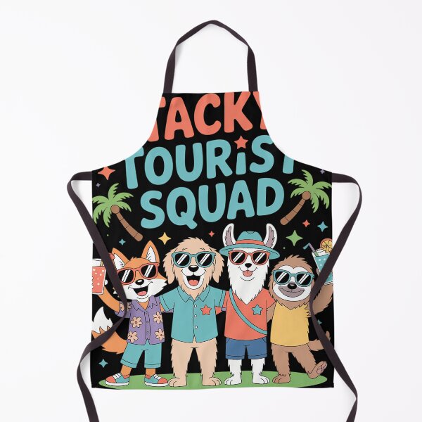 Item preview, Tacky Tourist Squad Funny Summer Vacation designed and sold by creatinkhavnica.