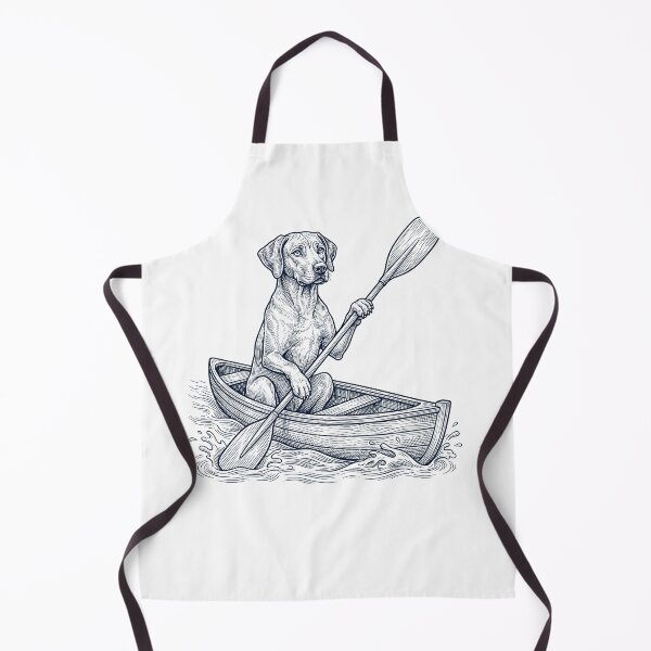Item preview, Vintage Rhodesian Ridgeback Kayaking Water Sports Dog Lover designed and sold by DoodleTortle.