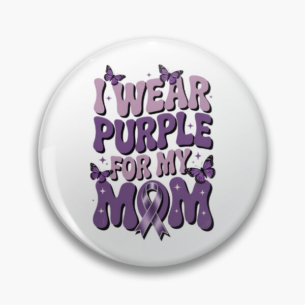 Item preview, Pancreatic Cancer Purple ribbon Cancer Awareness designed and sold by papertaless.