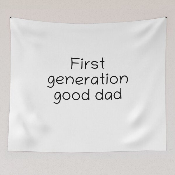 Item preview, First Generation Good Dad – Cycle Breaker Fatherhood Design | Healing Dad Shirt designed and sold by Creations by lyne.