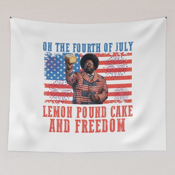 Item preview, Lemon Pound Cake And Freedom Funny 4th Of July Meme designed and sold by colornatics.