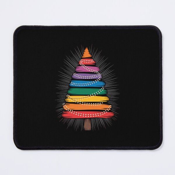 Item preview, Pride Christmas Tree Gay Christmas LGBT Christmas Tree Lesbian Christmas Light designed and sold by VENOM0RIOT.
