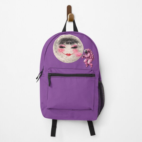 Item preview, Glamorous Moon Makeup - Pink Space Astronaut Graffiti designed and sold by Urban-InkStudio.