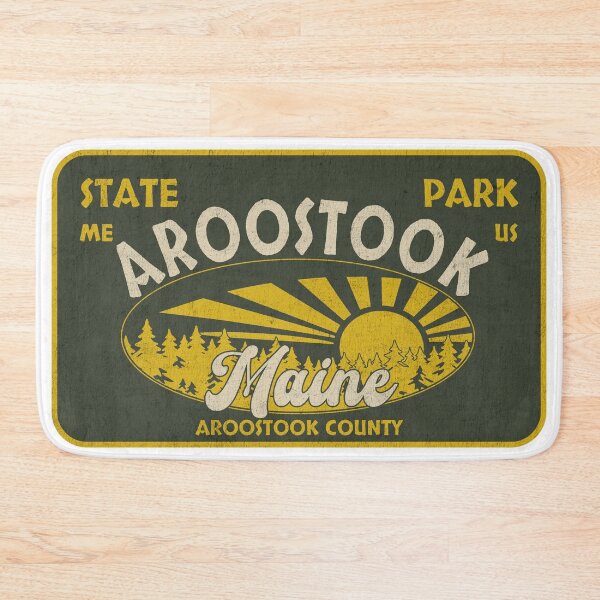 Item preview, Aroostook State Park, Aroostook County, Maine, badge design designed and sold by Wanderful-roads.