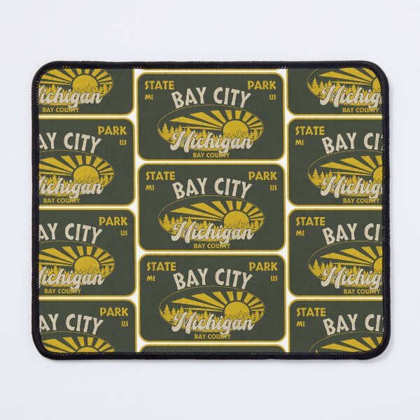Item preview, Bay City State Park, Bay County, Michigan, badge design designed and sold by Wanderful-roads.