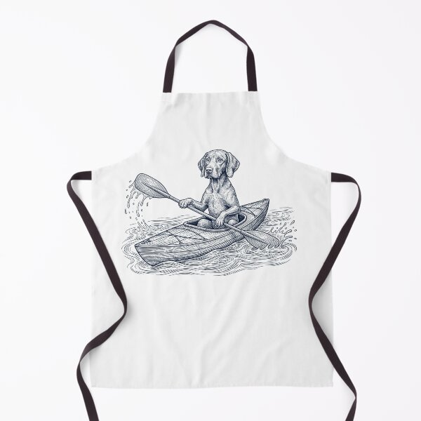 Item preview, Vintage Vizsla Kayaking Water Sports Dog Lover designed and sold by DoodleTortle.